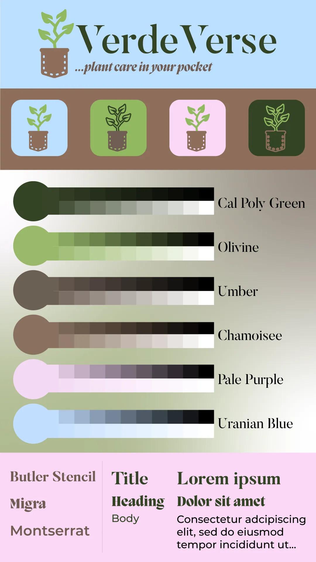 VerdeVerse graphic design